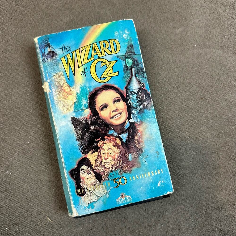 The Wizard of Oz 50th Anniversary Edition VHS Tape 1989